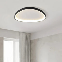 Plafón triangular moderno con LED de luz suave para dormitorio