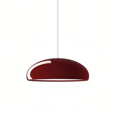 Lámpara colgante tipo campana moderna de metal regulable para comedor