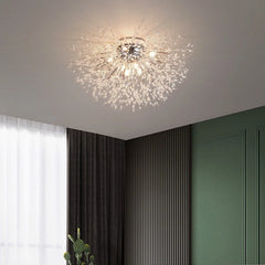 Lámpara de Techo Sputnik LED de Cristal de Diseño Moderno para Comedor