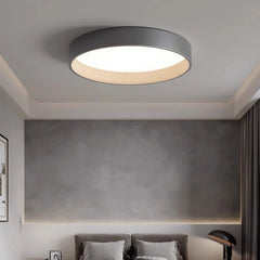 Lámpara de Techo LED Regulable de Estilo Moderno Redonda para Dormitorio