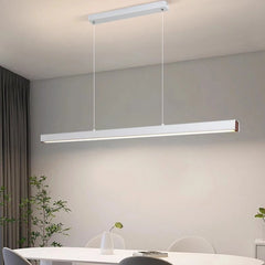 Lámpara Lineal Colgante LED Regulable en Altura Minimalista para Comedor