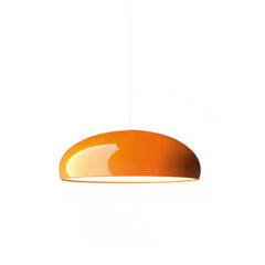 Lámpara colgante tipo campana moderna de metal regulable para comedor