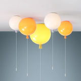 Plafon globo infantil LED de luz suave para habitación infantil