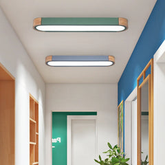 Lampara de techo para pasillo larga nordica LED