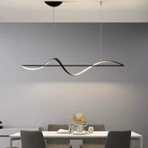 Lámparas Modernas Colgantes Regulables de Diseño en Metal para Comedor