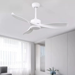 Ventilador de techo sin luz con mando a distancia reversible para comedor