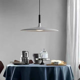 Lámpara colgante plato LED moderna regulable en altura para comedor