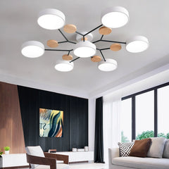 Lámpara De Techo Creativa Macaron Estilo Nórdico Para Salón