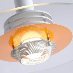 Luz colgante de dormitorio moderno de un solo jefe circular