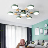 Lámpara De Techo Creativa Macaron Estilo Nórdico Para Salón