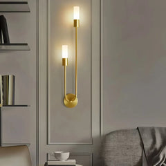 Aplique de pared moderno led regulable de metal para mesita de noche