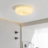 Plafón de techo Bauhaus vintage redondo LED para dormitorio
