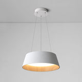 Lámpara Colgante Moderna Redonda de Diseño a Rayas LED para Comedor, Ø 46 cm