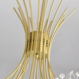 Lámpara de araña de cristal floral moderna LED regulable para comedor