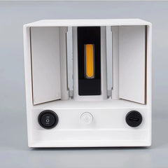 Aplique exterior con sensor de movimiento LED cubo IP65 10W o 15W