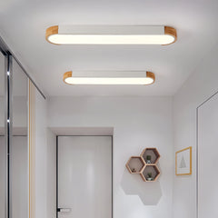 Lampara de techo para pasillo larga nordica LED
