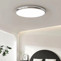 Plafón de techo redondo moderno con LED regulable para dormitorio