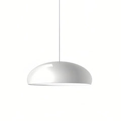 Lámpara colgante tipo campana moderna de metal regulable para comedor