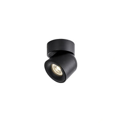 Foco orientable de techo LED moderno de metal para salón