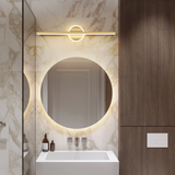Aplique para baño moderno LED lineal con luz suave IP44
