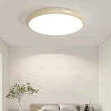 Plafón de techo redondo moderno con LED regulable para dormitorio