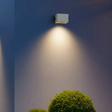 Aplique de pared exterior bidireccional de cemento moderno LED IP65