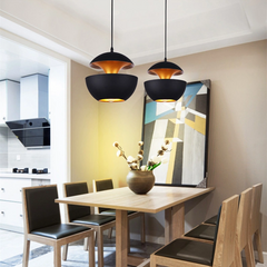 Lámpara colgante moderna diseño manzana para comedor con altura regulable