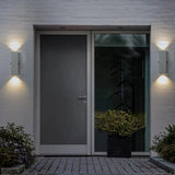Aplique de pared exterior bidireccional de cemento moderno LED IP65