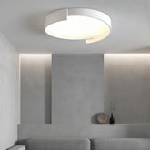 Plafón de diseño moderno redondo con luz suave para dormitorio