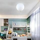 Plafon globo infantil LED de luz suave para habitación infantil