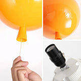 Plafon globo infantil LED de luz suave para habitación infantil