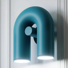 Aplique moderno de pared LED con forma de U para salón