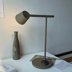 Lámpara de escritorio nórdica LED orientable en tonos Morandi