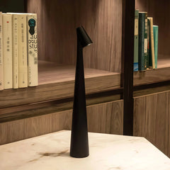 Lámpara de mesa recargable nórdica con LED regulable en tonos Morandi