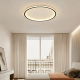 Plafón LED redondo moderno con luz suave para dormitorio