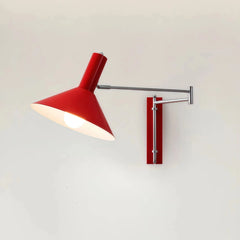 Aplique de pared con brazo articulado LED moderno para lectura
