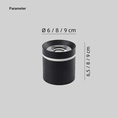 Focos LED de Superficie Modernos de Metal