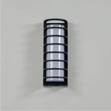 Aplique para exterior LED IP65 de metal negro con diseño moderno