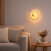 Aplique de Pared Decorativo Moderno LED Efecto Espiral para Salón
