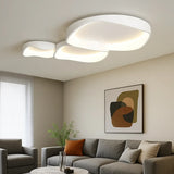 Lámpara de techo diseño moderno LED blanca luz suave para salón