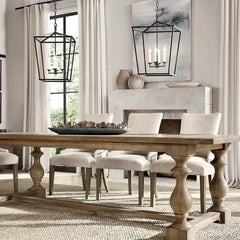 Lamparas colgantes de comedor estilo industrial de hierro