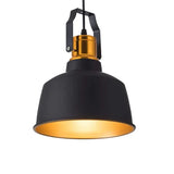 Lámpara colgante de hierro de estilo industrial para comedor