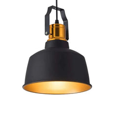 Lámpara colgante de hierro de estilo industrial para comedor