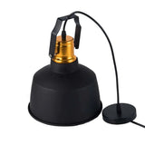 Lámpara colgante de hierro de estilo industrial para comedor