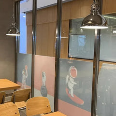 Lámpara colgante de restaurante estilo industrial retro