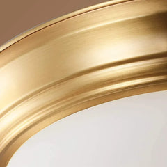 Lampara de Techo Led de Cobre para Dormitorio