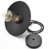 Lámpara colgante de hierro de estilo industrial vintage para comedor