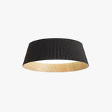 Lámpara de Techo LED Redonda Moderna con Diseño de Rayas para Dormitorio, Ø 46 cm