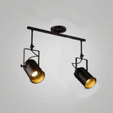 Foco de Techo LED Industrial de Hierro con Ángulo Ajustable