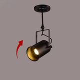 Foco de Techo LED Industrial de Hierro con Ángulo Ajustable